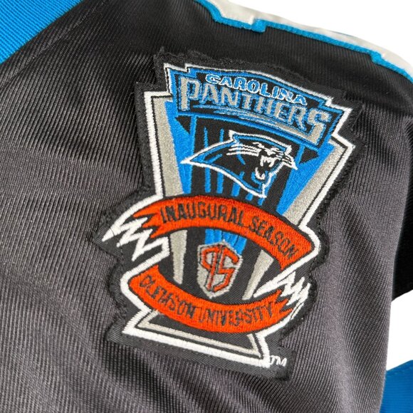 Carolina Panthers Frank Reich #14 Apex One Jersey 90s Rare NFL Size L Vintage - Picture 9 of 14